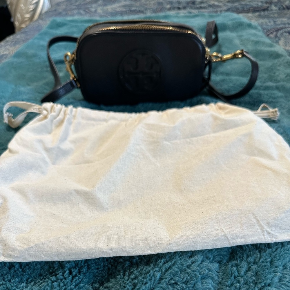 Black Tory Burch Miller Mini Crossbody bag